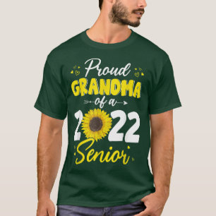 Proud Grandma Of a 2022 Senior Graduate Sunflower T-Shirt