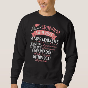 Proud Grandma Of A 2023 Senior Graduate Class Of Sweatshirt