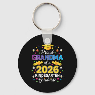 Proud Grandma Of A 2026 Kindergarten Graduate Key Ring