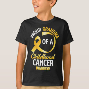 Proud Grandma Of A Childhood Cancer Warrior  T-Shirt