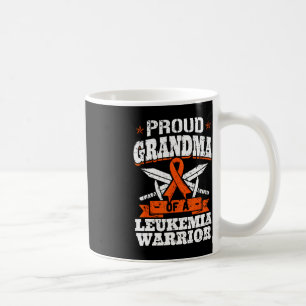 Proud Grandma Of A Leukaemia Warrior Abuelo Awaren Coffee Mug
