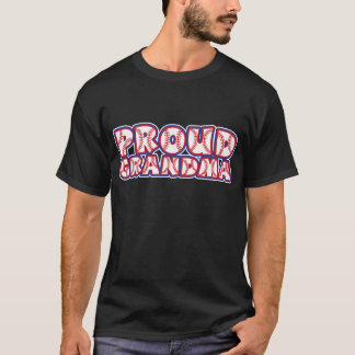 PROUD Grandma, red-white-blue T-Shirt