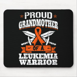 Proud Grandmother Of A Leukaemia Warrior Awareness Mouse Pad