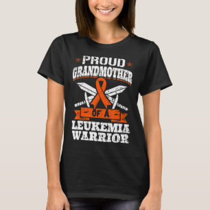 Proud Grandmother Of A Leukaemia Warrior Awareness T-Shirt