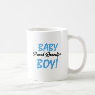 Proud Grandpa Baby Boy Tshirts and Gifts Coffee Mug