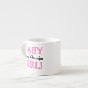Proud Grandpa Baby Girl Gifts Espresso Cup