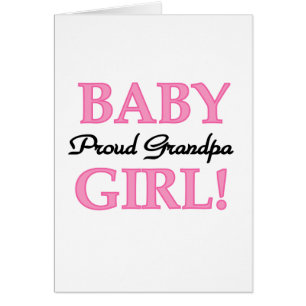 Proud Grandpa Baby Girl T-shirts and Gifts