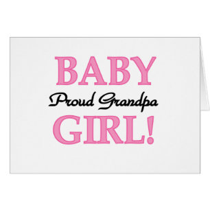 Proud Grandpa Baby Girl T-shirts and Gifts