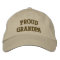 Proud Grandpa Cute Embroidered Hat
