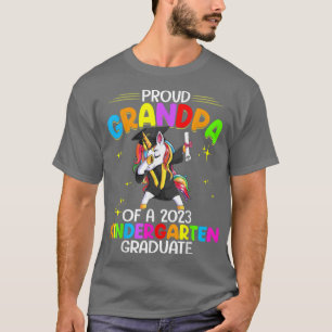 Proud Grandpa Of A 2023 Kindergarten Graduate Unic T-Shirt