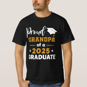 Proud Grandpa Of A 2025 Graduate Class Of 2025 T-Shirt
