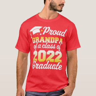 Proud Grandpa of a Class of 2022 Graduate Senior F T-Shirt