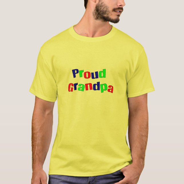 Proud Grandpa Tee (Front)