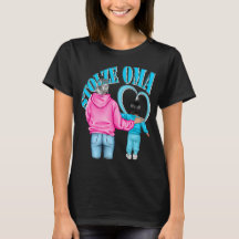 proud grandson heart boy blonde hair