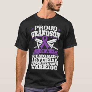 Proud Grandson Of A Pulmonary Arterial Hypertensio T-Shirt