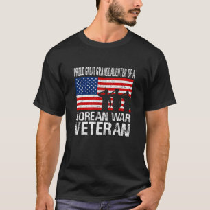 Proud Great Granddaughter of a Korean War Veteran T-Shirt