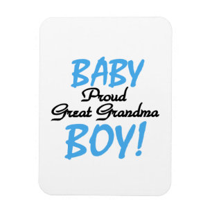 Proud Great Grandma Baby Boy Gifts Magnet
