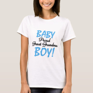 Proud Great Grandma Baby Boy Tshirts and Gifts