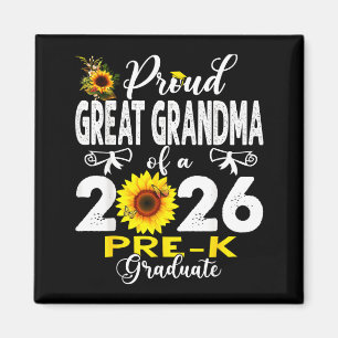 Proud great grandma of 2026 pre-k graduate mothers magnet