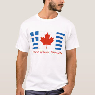 Proud Greek Canadian T-Shirt