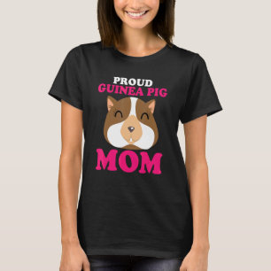 Proud Guinea Pig Mum Furry Potato Hamster Pet T-Shirt