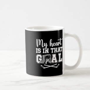 Proud Hockey Goalkeeper Mom Of A Hockey Goalie Mot Coffee Mug