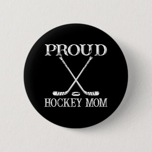 Proud Hockey Mum 6 Cm Round Badge