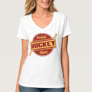 Proud Hockey Mum, With Name & Number T-Shirt