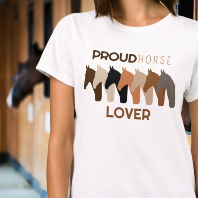 Proud HORSE LOVER T-Shirt (Creator Uploaded)