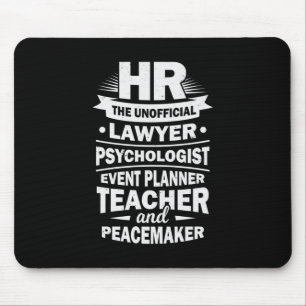 Proud Human Resources Mouse Pad