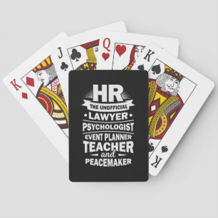 Proud Human Resources Playing Cards
