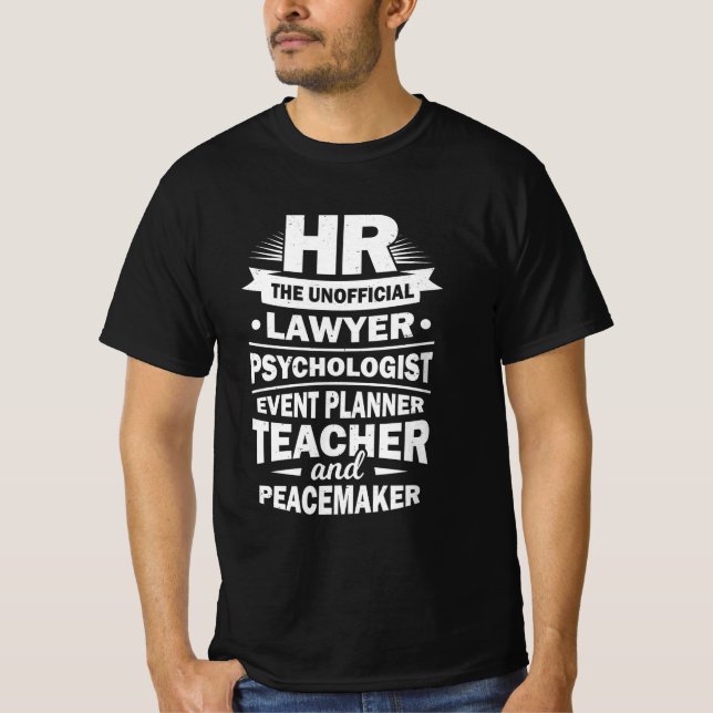 Proud Human Resources T-Shirt (Front)
