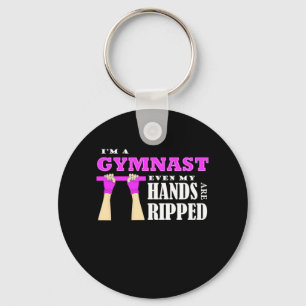 Proud I Am A Gymnast Key Ring