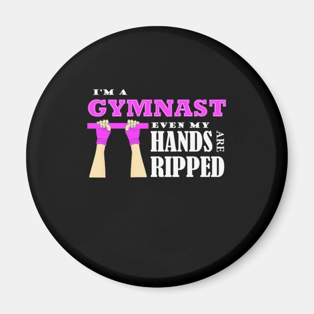 Proud I Am A Gymnast Magnet (Front)