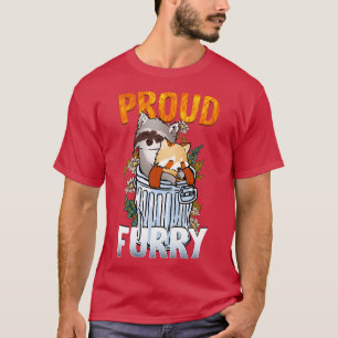 Proud I Furries Cosplay Fandom 4 T-Shirt