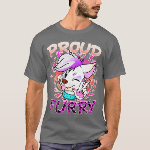 Proud I Furries Cosplay Fandom 6 T-Shirt