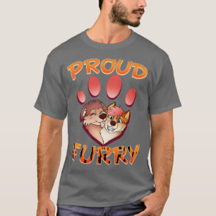 Proud I Furries Cosplay Fandom 9 T-Shirt