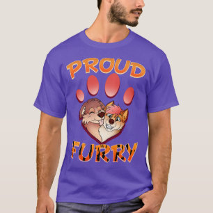 Proud I Furries Cosplay Fandom 9 T-Shirt