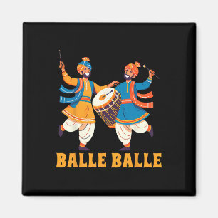 Proud Indian Punjabi Pride Meet Me In India Balle Magnet