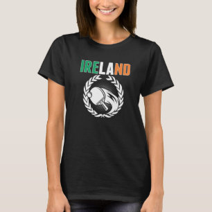 Proud Ireland Table Tennis Irish Ping Pong Suppor T-Shirt
