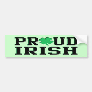 Proud Irish Bumper Sticker