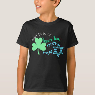 Proud Irish Jew Kids' Dark Shirts