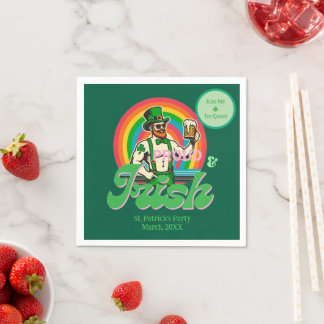 Proud & Irish St Patrick Custom LGBTQ+ Napkin