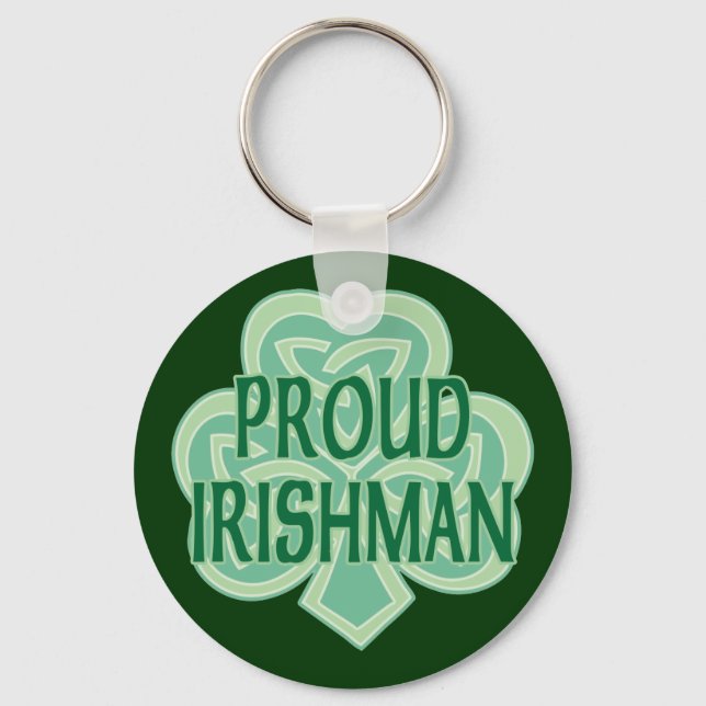 Proud Irishman Key Ring (Front)