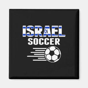 Proud Israel Soccer Fans Jersey - Support Israeli Magnet
