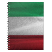 Proud Italian Flag Notebook