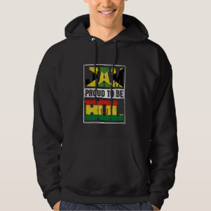 Proud Jamaican Bolivian Mix Jamaica and Bolivia He Hoodie