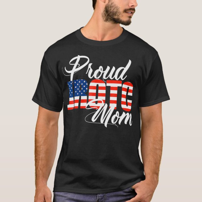 Proud JROTC Mum  for Proud Mother of Junior ROTC T-Shirt (Front)