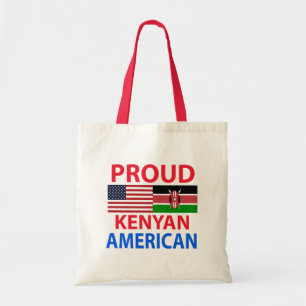Proud Kenyan American Tote Bag
