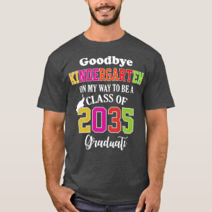 Proud Kindergarten Class of 2023 Senior Graduate E T-Shirt